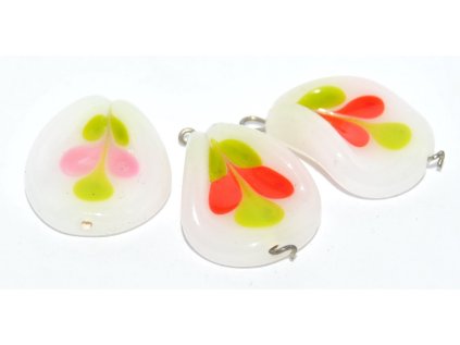 Lamp Beads - 25x21mm -Leaf