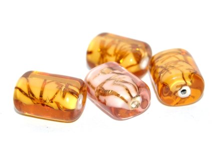 Lamp Beads - Rectangle- 17x14mm