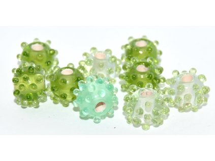 Lamp Beads - 10mm -hedgehog-BIG HOLE