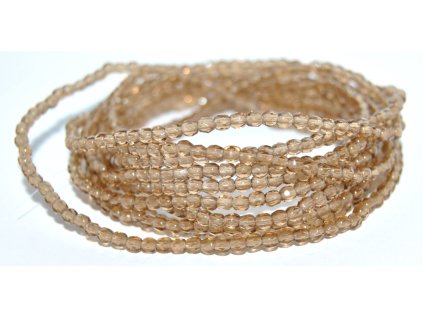 Fire polished beads 3mm