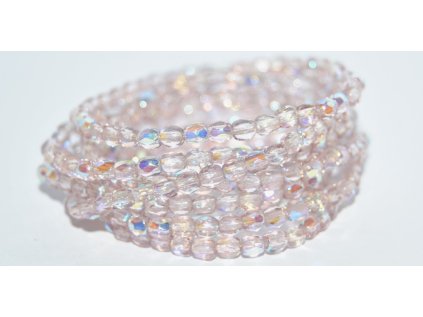 Fire polished beads 3mm