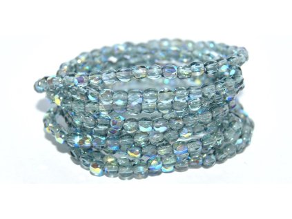 Fire polished beads 3mm