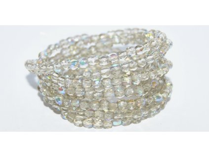 Fire polished beads 3mm