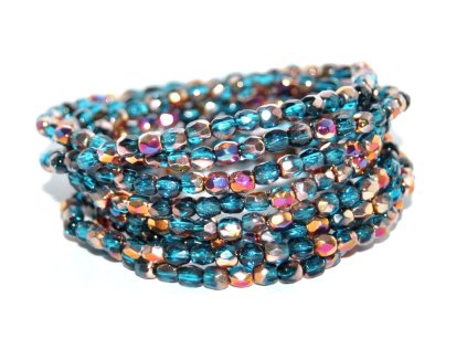 Fire polished beads 3mm