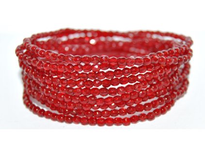 Fire polished beads 3mm