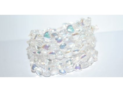 Pressed beads- Hearts 8mm