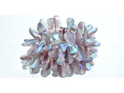 Pressed beads -ears- 18x9mm