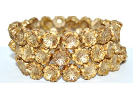 Hawaii flowers - 14mmWOOD IMITATION