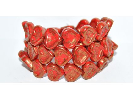 Hearts - 14x12mm