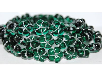 Flowers 14mm - Pressed beads