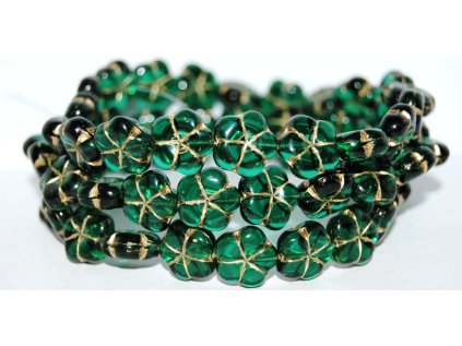 Flowers 14mm - Pressed beads