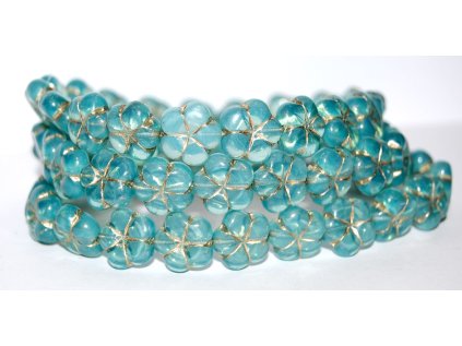 Kytky 14 mm - Mačkané perle