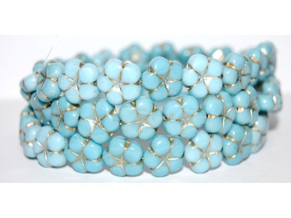 Kytky 14 mm - Mačkané perle