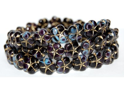 Kytky 14 mm - Mačkané perle