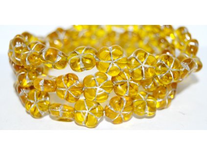 Flowers 14mm - Pressed beads