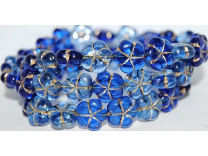 Flowers 14mm - Pressed beads