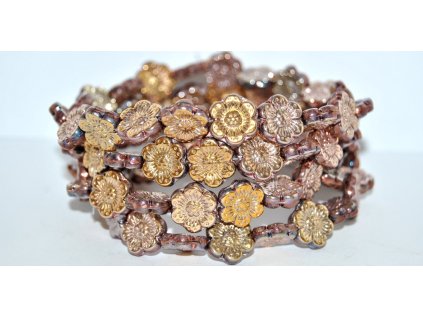 Flowers 14mm - Pressed beads