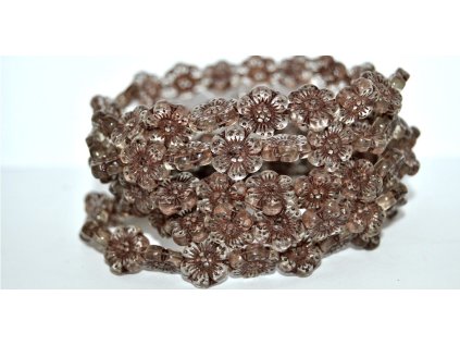 Flowers 14mm - Pressed beads