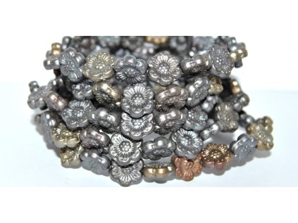 Flowers 14mm - Pressed beads