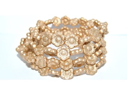 Flowers 14mm - Pressed beads