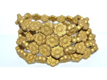 Flowers 14mm - Pressed beads