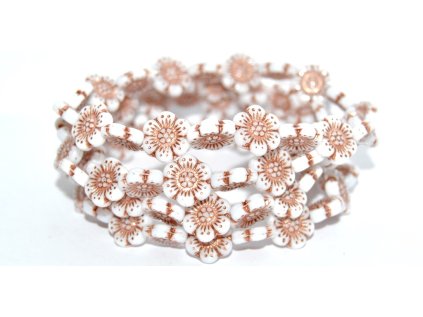 Flowers 14mm - Pressed beads