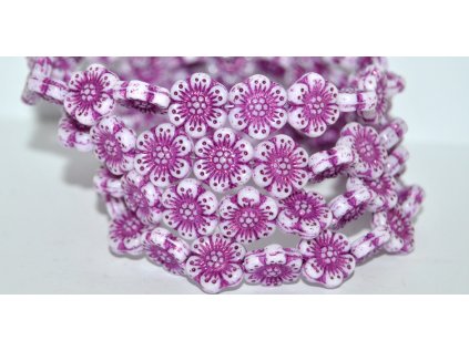 Flowers 14mm - Pressed beads