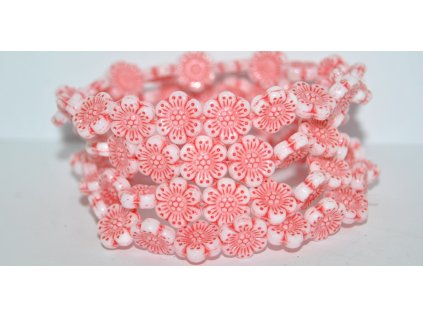 Flowers 14mm - Pressed beads