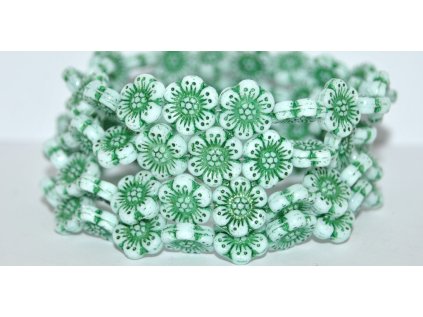 Flowers 14mm - Pressed beads