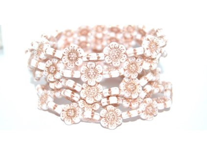 Flowers 14mm - Pressed beads