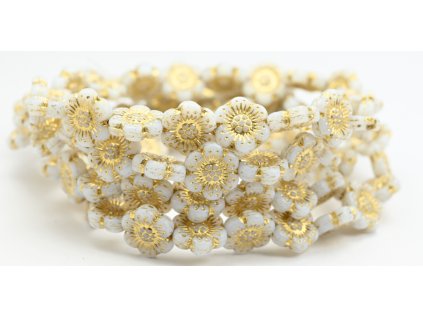 Flowers 14mm - Pressed beads