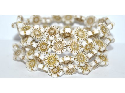 Flowers 14mm - Pressed beads