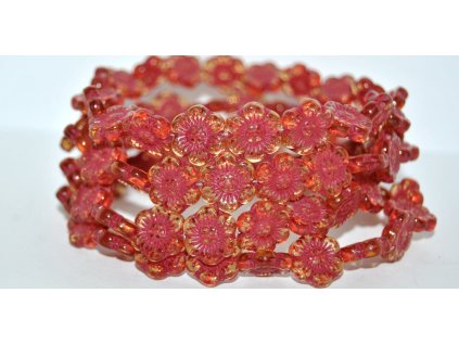 Flowers 14mm - Pressed beads