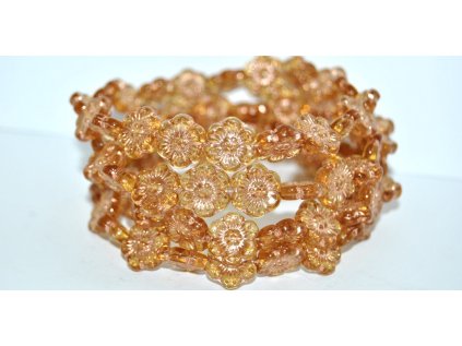 Flowers 14mm - Pressed beads