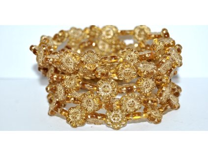 Flowers 14mm - Pressed beads