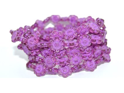 Flowers 14mm - Pressed beads