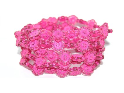 Flowers 14mm - Pressed beads