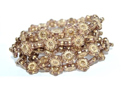 Flowers 14mm - Pressed beads