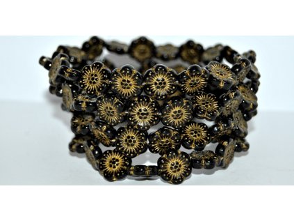 Flowers 14mm - Pressed beads