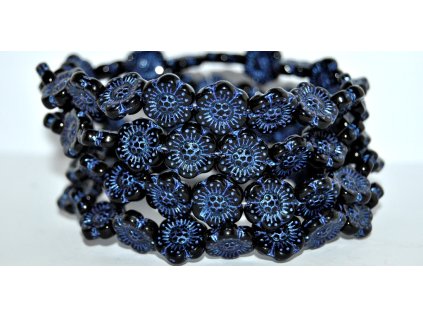 Flowers 14mm - Pressed beads