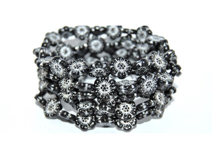 Flowers 14mm - Pressed beads