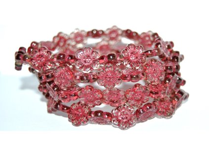 Flowers 14mm - Pressed beads