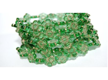 Flowers 14mm - Pressed beads