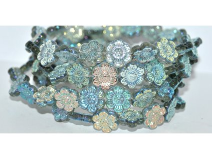 Flowers 14mm - Pressed beads