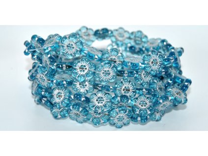 Flowers 14mm - Pressed beads