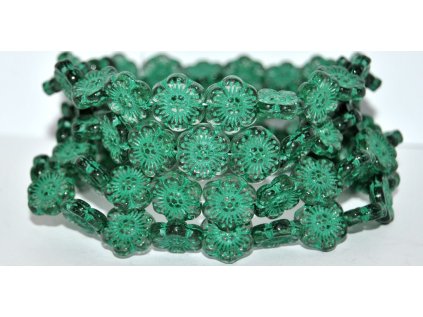 Flowers 14mm - Pressed beads