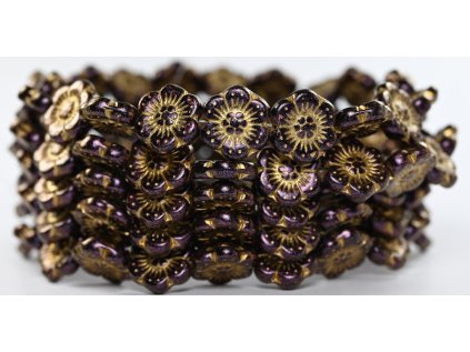 Flowers 14mm - Pressed beads