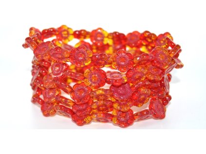 Flowers 14mm - Pressed beads