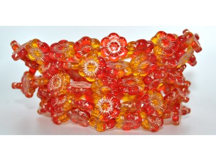 Flowers 14mm - Pressed beads