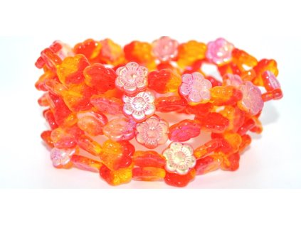 Flowers 14mm - Pressed beads